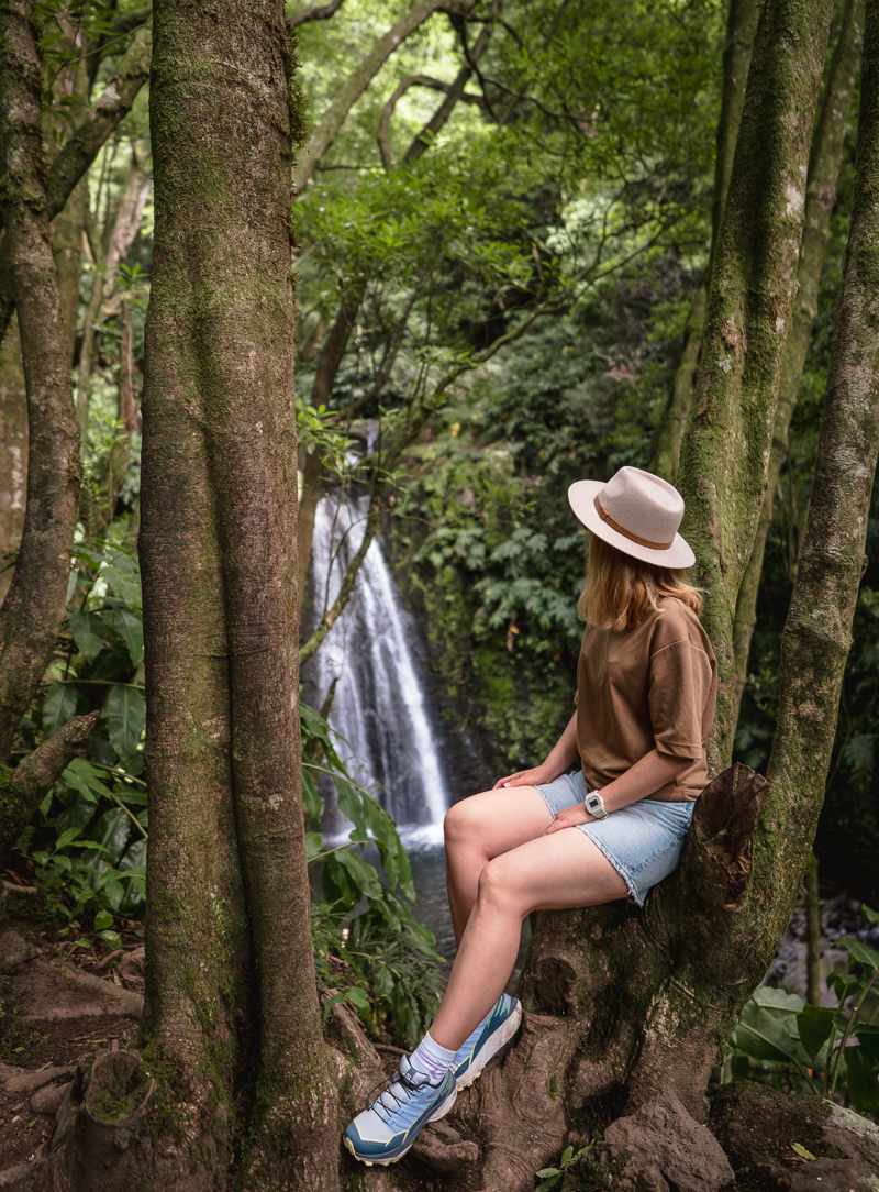 Wodospad Salto do Prego na Sao Miguel